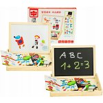 KIK KX7546 Dřevěná magnetická tabulka – Zboží Dáma