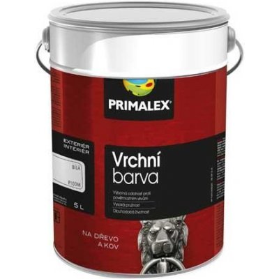 Primalex Vrchní barva 5 l mat černá – Zbozi.Blesk.cz
