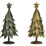 WURM Vánoční stromek kovový 26 cm mix 2 barev cena za 1 kus 592433 – Hledejceny.cz