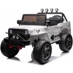Mamido Elektrické autíčko JH-102 2x24V 4x4 bílá – Sleviste.cz