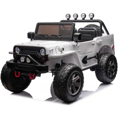 Mamido Elektrické autíčko JH-102 2x24V 4x4 bílá – Sleviste.cz