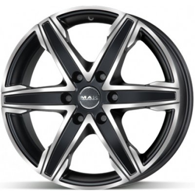 MAK King 8x18 6x114,3 ET45 ice black | Zboží Auto