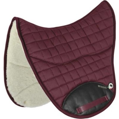 BURIONI Podsedlová dečka Cotton Wool Endurance burgundy – Zboží Dáma