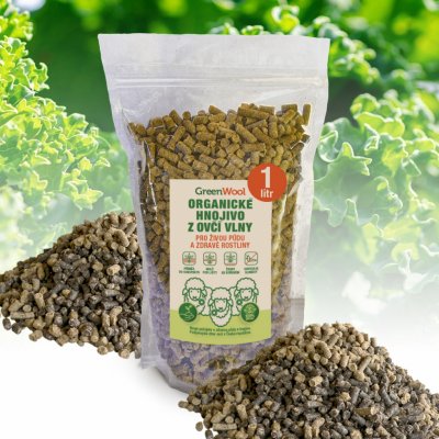 GreenWool hnojivo z ovčí vlny 1 l – Hledejceny.cz