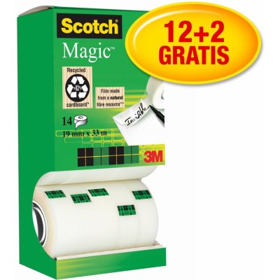 3M Lepiaca páska Scotch Magic 19 mm x 33 m – Zbozi.Blesk.cz