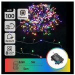 Aigostar - LED Ven. vánoční řetěz 100xLED/8 funkcí 3xAA 5,3 m IP44 multicolor B10303K2P – Hledejceny.cz
