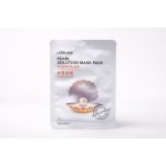 Rozjasňující plátýnková maska s extraktem z Perel - Lebelage Pearl Solution Mask pack – Zboží Dáma