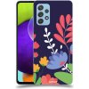 Pouzdro a kryt na mobilní telefon Samsung Pouzdro ACOVER Samsung Galaxy A52s 5G A528B s motivem Colorful Flowers