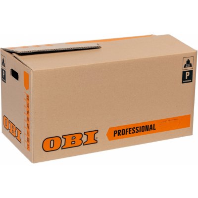 OBI Kartonová krabice na stěhování Professional 80 l, 70 x 33,2 x 34 cm – Zboží Mobilmania