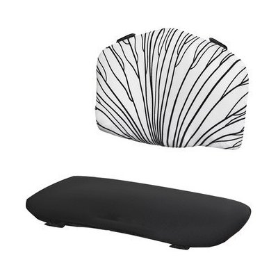 Kinderkraft Polstrování pro židličku Enock Grey Black White – Hledejceny.cz