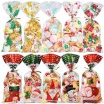 Vánoční sáčky GeeRic 100dílné průhledné – Zboží Mobilmania