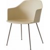 Jídelní židle &Tradition Rely HW33 s područkami bronzed / beige sand