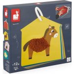 Janod hmatové karty na kroužku Farma – Zboží Dáma