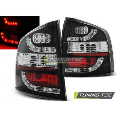 ZADNÍ SVĚTLOMETY, LAMPY LED ŠKODA OCTAVIA 2 COMBI, 2004-2013, ČIRÉ, ČERNÉ BLACK – Hledejceny.cz