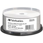 VERBATIM BD-R 25GB 6x, printable, spindle, 25ks (DDB25VEP6EZ3-32) – Hledejceny.cz