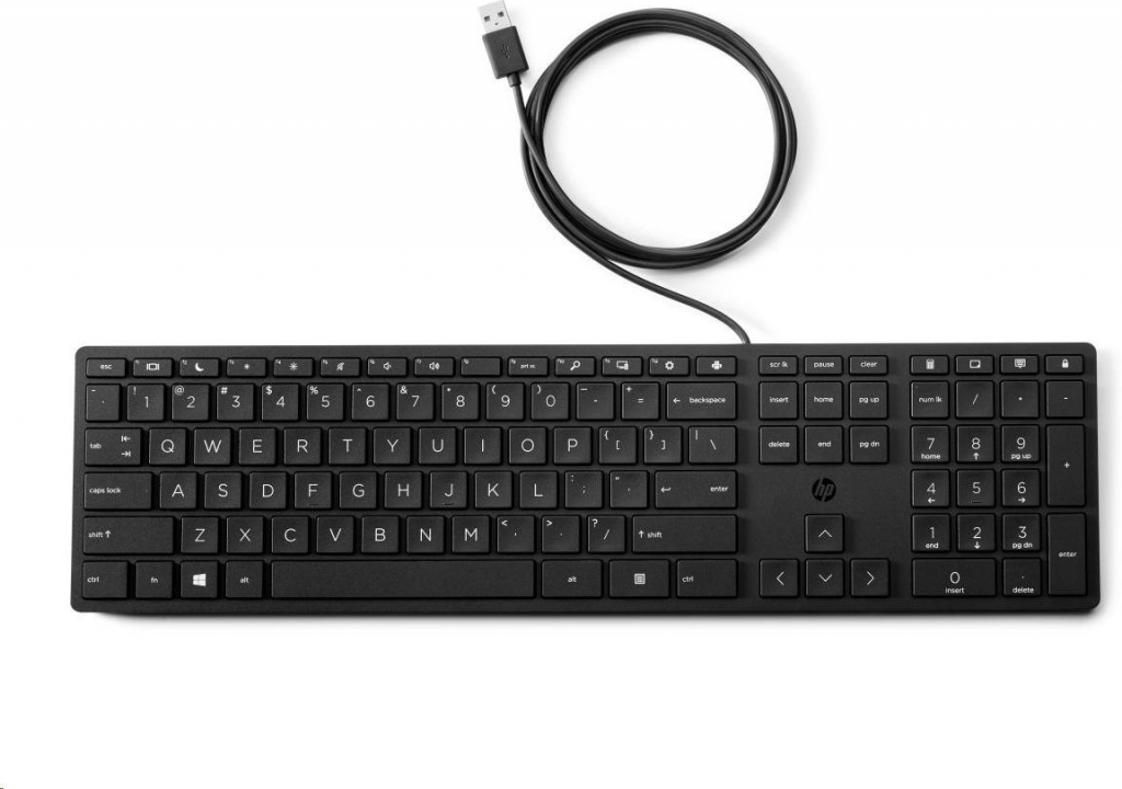 HP Wired Desktop 320K Keyboard 9SR37AA#ABB