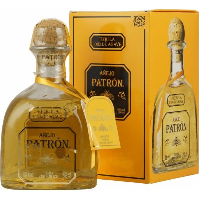 Patrón Añejo 40% 0,7 l (dárkové balení kazeta) – Zbozi.Blesk.cz