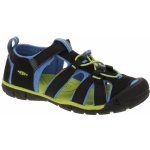 Keen Seacamp II CNX sandálky black/brilliant blue – Sleviste.cz