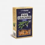 Lifefood RAW CRACKERS Olivové RAW BIO 6 x 90 g – Hledejceny.cz