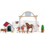 Schleich 42458 ohrada s koníky a fenka Ruby – Zboží Mobilmania