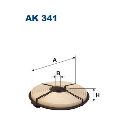 Vzduchový filtr FILTRON AK 341 – Hledejceny.cz