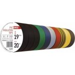 Emos F61999 Elektroizolační páska PVC 19 mm x 20 m barevný mix – Zboží Mobilmania