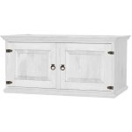 Arten Nástavec na skříň Poprad NAD102 borovice bílý vosk ART-POP-NAD102-BILY – Zboží Dáma