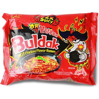 SAMYANG Buldak instat.nudle kuřecí s ramen 2x Spicy extrém.pálivá 140 g – Zboží Dáma