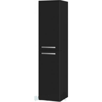 Kingsbath Levanto Black 170 vysoká závěsná skříňka do koupelny – Zboží Mobilmania