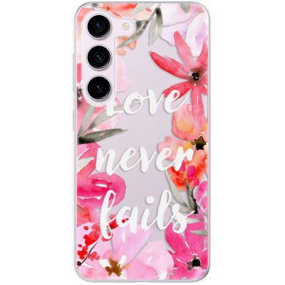 Pouzdro iSaprio - Love Never Fails - Samsung Galaxy S23 5G