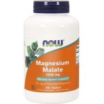 Now Foods Magnesium Malate hořcík malát 1000 mg 180 tablet – Hledejceny.cz