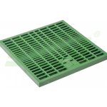 Gutta rošt s madlem k šachtě 500 x 500 mm šedá – Sleviste.cz