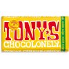 Čokoláda Tony’s Chocolonely – mléčná , nugát, 180 g