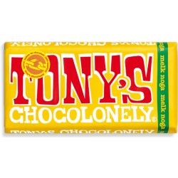 Tony’s Chocolonely – mléčná , nugát, 180 g