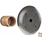 Hugo Lahme sací těleso z bronzu, s nerezovým (V4A) sacím sítem, DN=80 mm, připojení DIN příruba, 350 mm