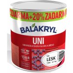 Barvy a laky Hostivař akryl Uni lesk 1000 0,7 kg + 20 % - bílá – Hledejceny.cz