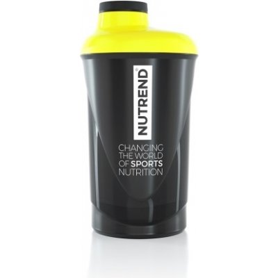 Nutrend ŠEJKR NUTREND 2019 - 600 ml černožlutý-neon – Hledejceny.cz