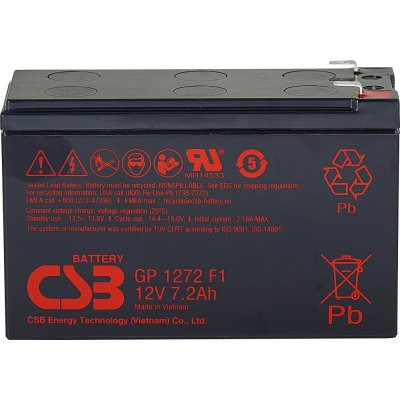 CSB GP1272 12V 7,2Ah