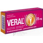 VERAL POR 25MG TBL ENT 30 – Hledejceny.cz