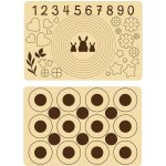 Silikonový vál na těsto TORO 60x40cm s potiskem – Hledejceny.cz