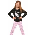 Cornette Kids Girl Sheep Dívčí pyžamo černá – Zboží Dáma