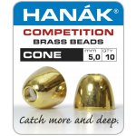 Hanák Competition Konické hlavičky CONE Gold 5 mm 10 ks – Hledejceny.cz
