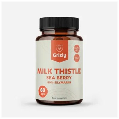 Grizly Ostropestřec & Rakytník 60 kapslí – Hledejceny.cz