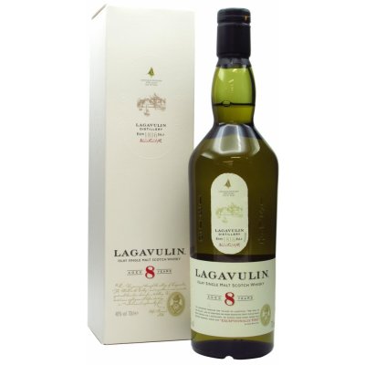 Lagavulin distillery Islay Single Malt Scotch Whisky 8y 48% 0,7 l (holá láhev) – Zboží Mobilmania