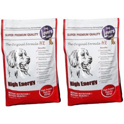 Dog Lovers Gold Passion High Energy 2 x 13 kg