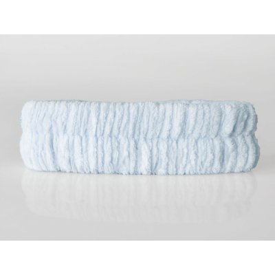 XPOSE® Kosmetická čelenka ARIA - světle modrá, Mikroplyš – Zbozi.Blesk.cz