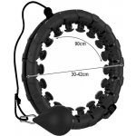 Trizand 25208 Hula hoop se závažím černý – Zboží Dáma