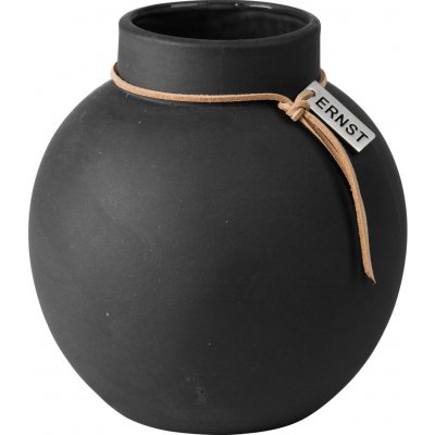 Keramická váza Ernst Dark Grey 13 cm Ernst – Zboží Mobilmania