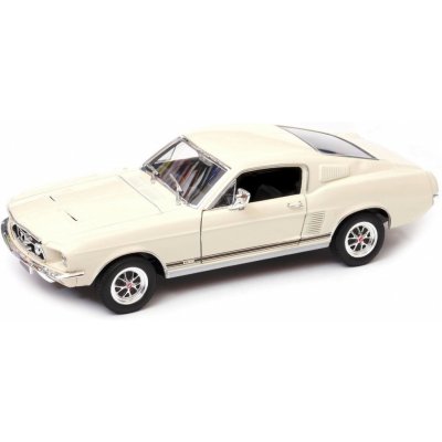 Welly Ford Mustang GT 1967 krémový 1:24 – Zbozi.Blesk.cz