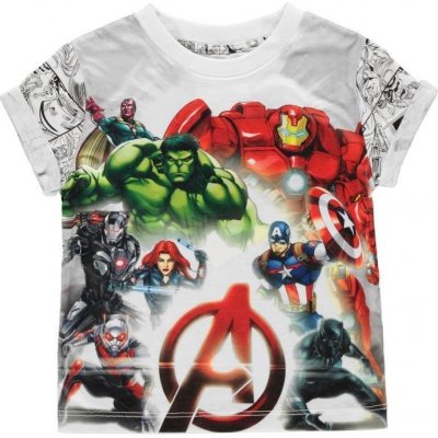 Tričko Character Short Sleeve T Shirt Boys Avengers – Zbozi.Blesk.cz